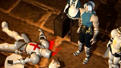 Tiger Girl with wide open pussy and big tits