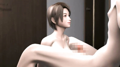 Girl masturbates her wet twat and after sucks cock of her boyfriend