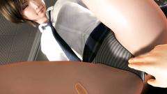 Amazing 3d teen girl in cute panties fucks in office