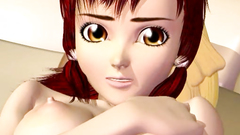 Redhead schoolgirl sucks dick of her boyfriend