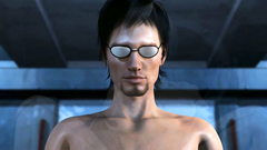 Cyborg Girl in sexy uniforms and in white stockings