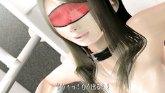 Hot 3D teen with dark hair get sperm in her wet pussy