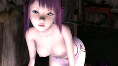 Elegant girl gives her ass for hard fucking