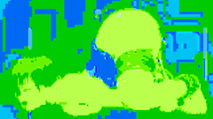 A man in a gas mask and latex fucks teen hard in doggy style pose