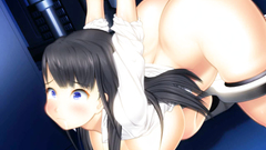 Extreme 3D anal involving 18 YO brunette girl