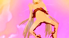 Black hentai monster fucks cute babe on the beach