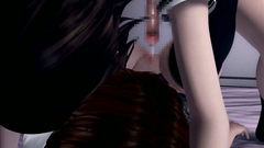 Skinny amazing futanari with small cock fucks teen schoolgirl babe