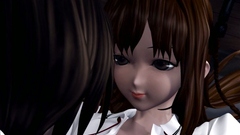 Young futanari babe fucks her cute classmate