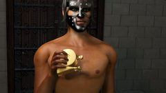 Lord Barbarian fucked deep in the mouth mad brunette 3d beauty