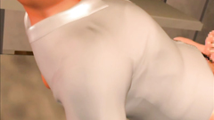 Redhead schoolgirl makes nice BJ