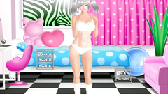 Sexy asian girl in amazing lingerie