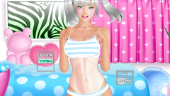 Sexy asian girl in amazing lingerie