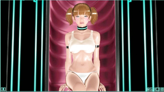 Sexy blonde teen in amazing lingerie with wet pussy