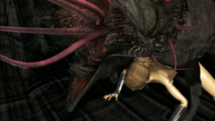 Doggy style bangs with Big 3D Monster