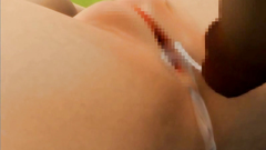 Cute 3D asian schoolgirl in mini-skirt with perfect shaved pussy