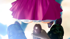 Slutty teen girl sucks mega huge cock of black gangster