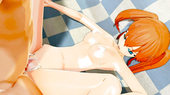 Redhead teen in sexy bikini gets hardcore bang in her wet pussy