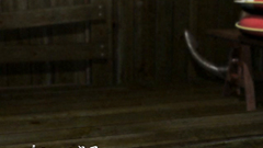 Busty 3d cartoon brunette sucked all the cum from dick