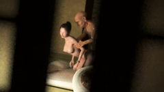 Ugly old man fucks young perfect 3d teen in her sweet pussy