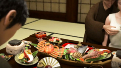 Old 3D pervert eat food with bare body young beauty