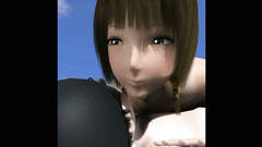 3D Anal fucking on the beach