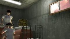 Muscular woman with a cock hardcore fucks cute teen girl