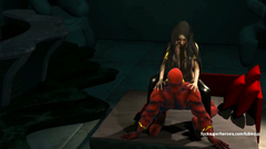 Flash gets fucked with a brutal busty woman