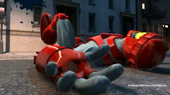 Iceman fucks cute big titted blonde outdoor