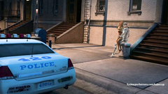 Iceman fucks cute big titted blonde outdoor