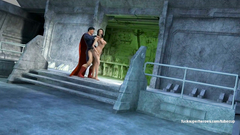 3D Superman fucks perfect blonde milf in her sweet vagina