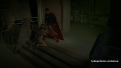 3D Superman fucks perfect blonde milf in her sweet vagina