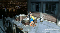 Black Cat with huge strapon dildo extreme bangs blonde Supergirl