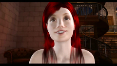 Two fantastic young girl swallowed a 3d dick of Harry Potter