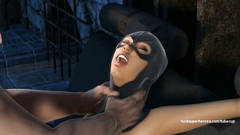 Dirty doctor brutally fucks Сatwoman