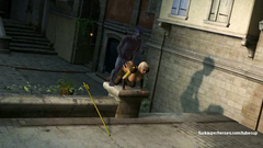 The Cartoon blonde sat on super hero mouth their pussies