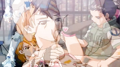 Hardcore group sex of Naruto XXX Heroes