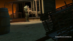 Incredible Hulk fucked hard young babe outdoor