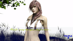 Skinny 3D whore ride a cock outdoor