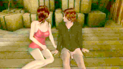 Ron fucsk young skinny sexy teen in her wet red hair pussy