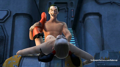 Crazy Joker hardcore fucks Harley Quinn