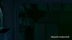 Mister Fantastic feeding Invisible Woman his very long cock