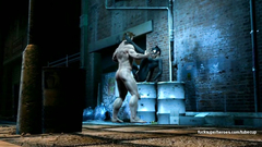 Logan planted on his big penis soft Cat-woman