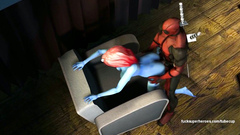 Deadpool smashed Mystique in her all holes