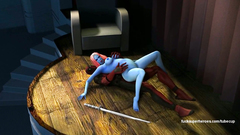 Deadpool smashed Mystique in her all holes