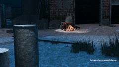 Deadpool fucks young busty blonde in her shaved vagina