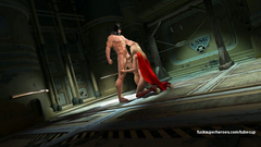 Batman smashed Supergirl in her nasty asshole