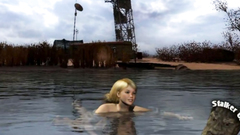 A gang of bastards fucked blonde teen and filled her with his sperm