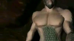 Bang of male lizards fucks fantastic 3d girl