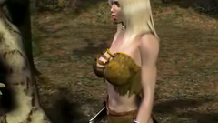 Centaurs and werewolves filled young girl mouth his sperm