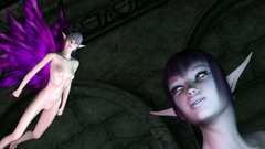 Young skinny and kinky Elf teen masturbates her wet cunt